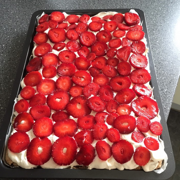 Frugt lagkage